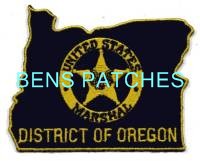 OREGON,UNITED STATES MARSHAL DISTRICT OF OREGON 1 STATE SHAPED_wm